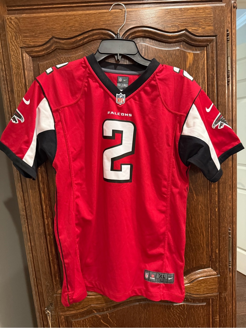 Nike Atlanta Falcons #2 Red Football Jersey Matt Ryan